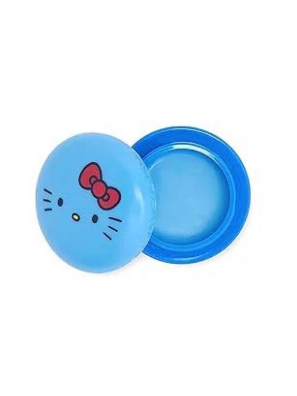 5/$35 One The Creme Shop X Hello Kitty Macaron Lip Balm Cool As Mint retails $10 - Picture 3 of 3